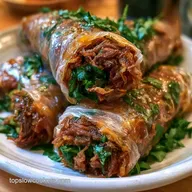 Beef Rice Paper Wraps in 25 Minutes