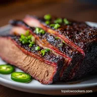 Crock Pot BBQ Beef Brisket for 7 Servings
