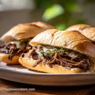Crock Pot French Dip Sandwiches Recipe