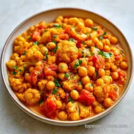 Cauliflower Chickpea Curry for 4 Servings