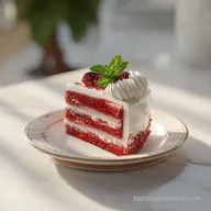 Red Velvet Cake: Moist and Tangy