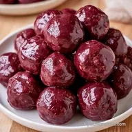 Meatballs With Grape Jelly Party-Ready