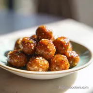20 Minute Pepper Jelly Glazed Meatball with Garlic for 8 Servings