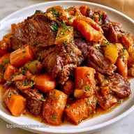 Rosemary Thyme Pot Roast Slow Cooked
