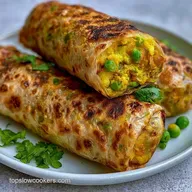 Samosa Rice Paper Rolls in 30 Minutes