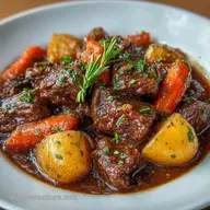Simple Dump and Go Beef: Slow-Cooked