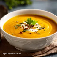 Slow Cooker Butternut Squash Soup