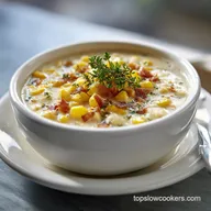 Slow Cooker Corn Chowder: Silky Potato Base