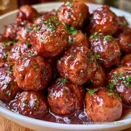 Slow Cooker Grape Jelly Meatballs (4h)