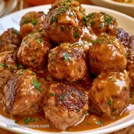 Salisbury Steak Meatballs for 6 Servings