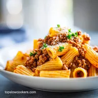 Slow Cooker Ground Turkey Pasta Sauce: 6h 20min
