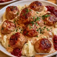 Swedish Meatballs Dish for 8 Servings