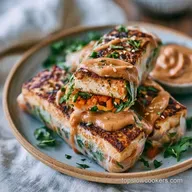 Tofu Rice Paper Rolls in 35 Minutes