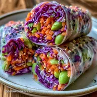 Veggie Rice Paper Wraps in 30 Minutes