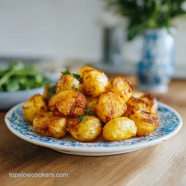 Air Fryer Crispy Potatoes in 30 Minutes: Golden and Fluffy Sides Recipe Card