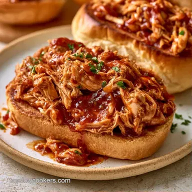BBQ Chicken Sandwiches Meal Prep Recipe Card