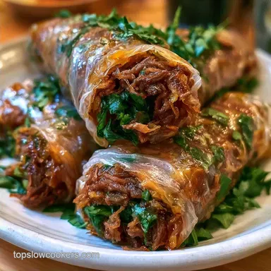 Beef Rice Paper Wraps in 25 Minutes