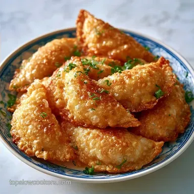 Chicken Rice Paper Dumplings in 25 Min