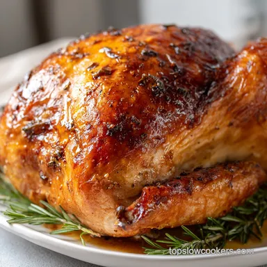 Roast Turkey for 12 Servings Recipe Card
