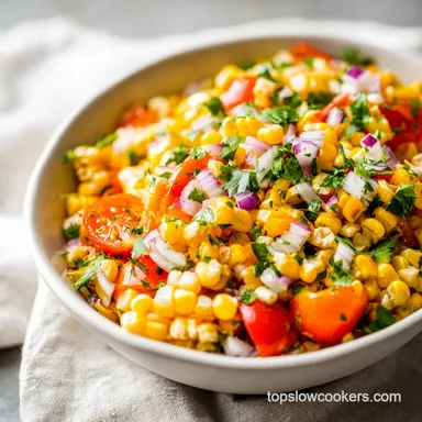 Corn Salsa Recipe from Chipotle in 15 Minutes Recipe Card