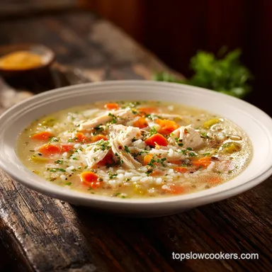 Creamy Chicken Wild Rice Soup for 8 Servings