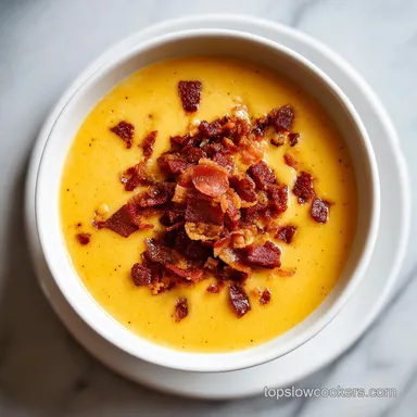 Corn Chowder with Bacon: Creamy One-Pot Soup for 6 Servings Recipe Card
