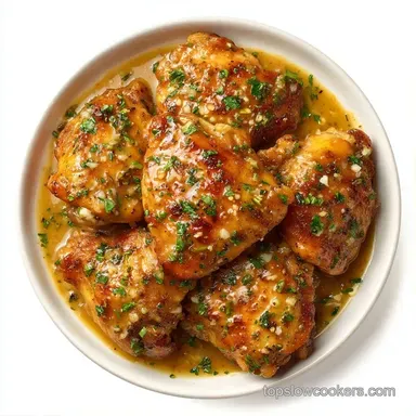 Creamy Slow Cooker Chicken for 4 Servings Recipe Card