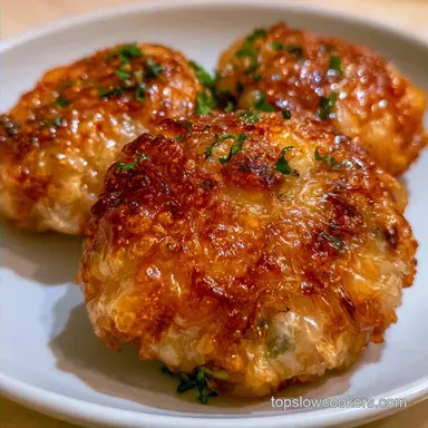 Crispy Rice Paper Dumplings with Pork