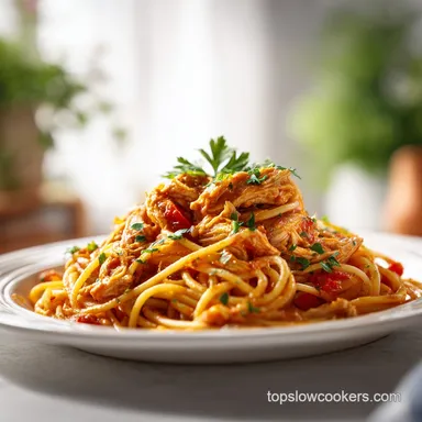 Chicken Spaghetti: Creamy & Cheesy