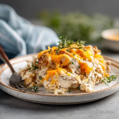 Crack Chicken: Slow-Cooked for 6 Servings