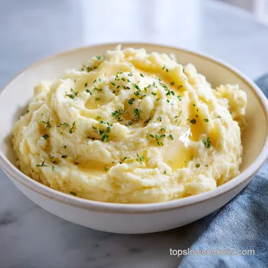 Crock Pot Mashed Potatoes for 9 Servings