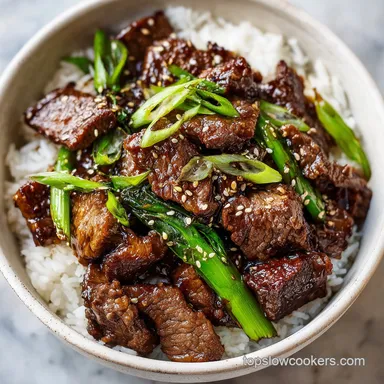 Mongolian Beef: Slow-Cooked for 5 Servings