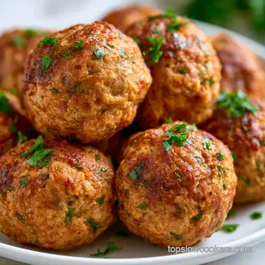 Crockpot Meatballs with Parmesan Recipe Card