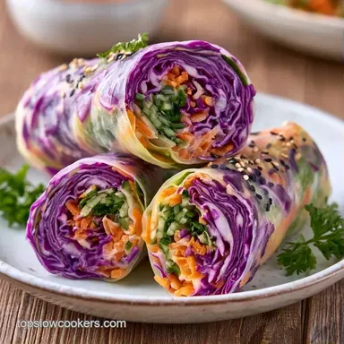 Easy Rice Paper Salad Rolls with Tofu Recipe Card
