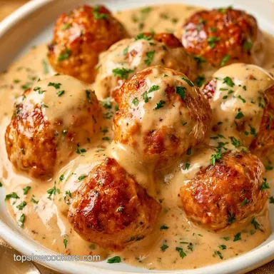 Easy Slow Cooker Swedish Meatballs for 6 Recipe Card