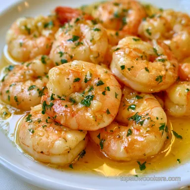 Garlic Butter Shrimp in 15 Minutes Recipe Card