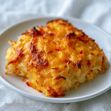 Hash Brown Egg Casserole with Sausage Recipe Card