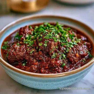 Hearty Slow Cooker Chili for 8 Servings