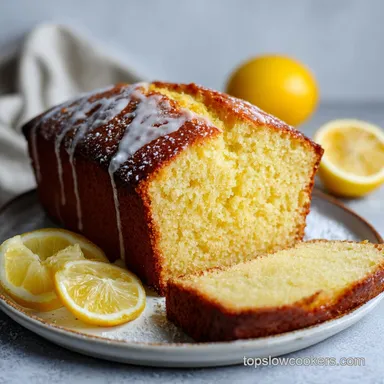 Best Italian Lemon Pound Cake Recipe with Silky Sour Cream