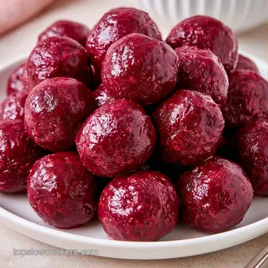 Meatballs With Grape Jelly Party-Ready Recipe Card