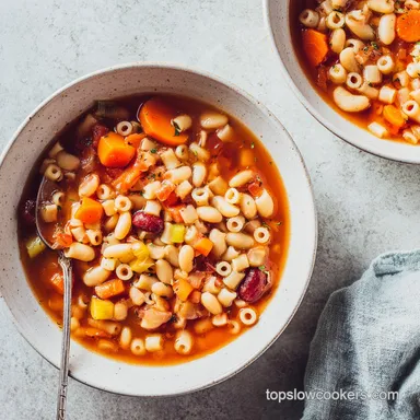 Olive Garden Pasta e Fagioli in 40 Minutes Recipe Card
