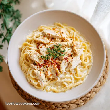 Creamy Ricotta Chicken Pasta for 4 Servings Recipe Card