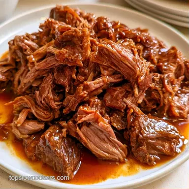 Onion Soup Pot Roast for 8 Servings Recipe Card