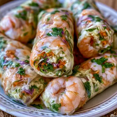 Shrimp Rice Paper Rolls in 30 Minutes