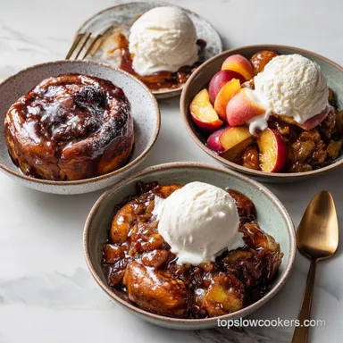 6 Easy Slow Cooker Dessert Recipes for Weeknights