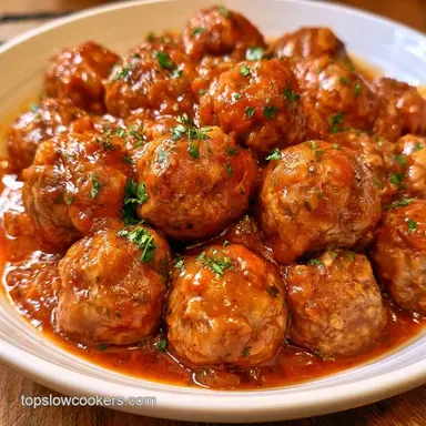 Slow Cooker Meatball Marinara: One-Pot Recipe Card