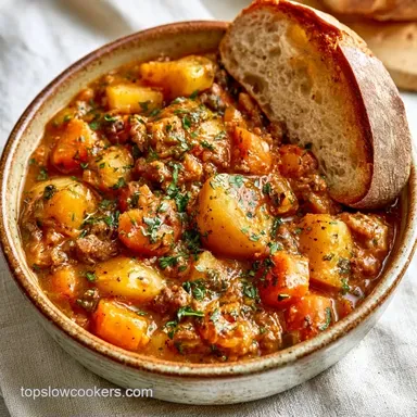7 Slow Cooker Poor Man's Stew Recipes