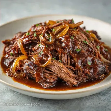 Slow Cooker Pot Roast with Red Wine