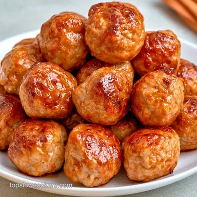 Slow Cooker Turkey Meatballs in 4h 15min Recipe Card