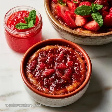 14 Slow Cooker Strawberry Recipes: Desserts, Jams & Oats